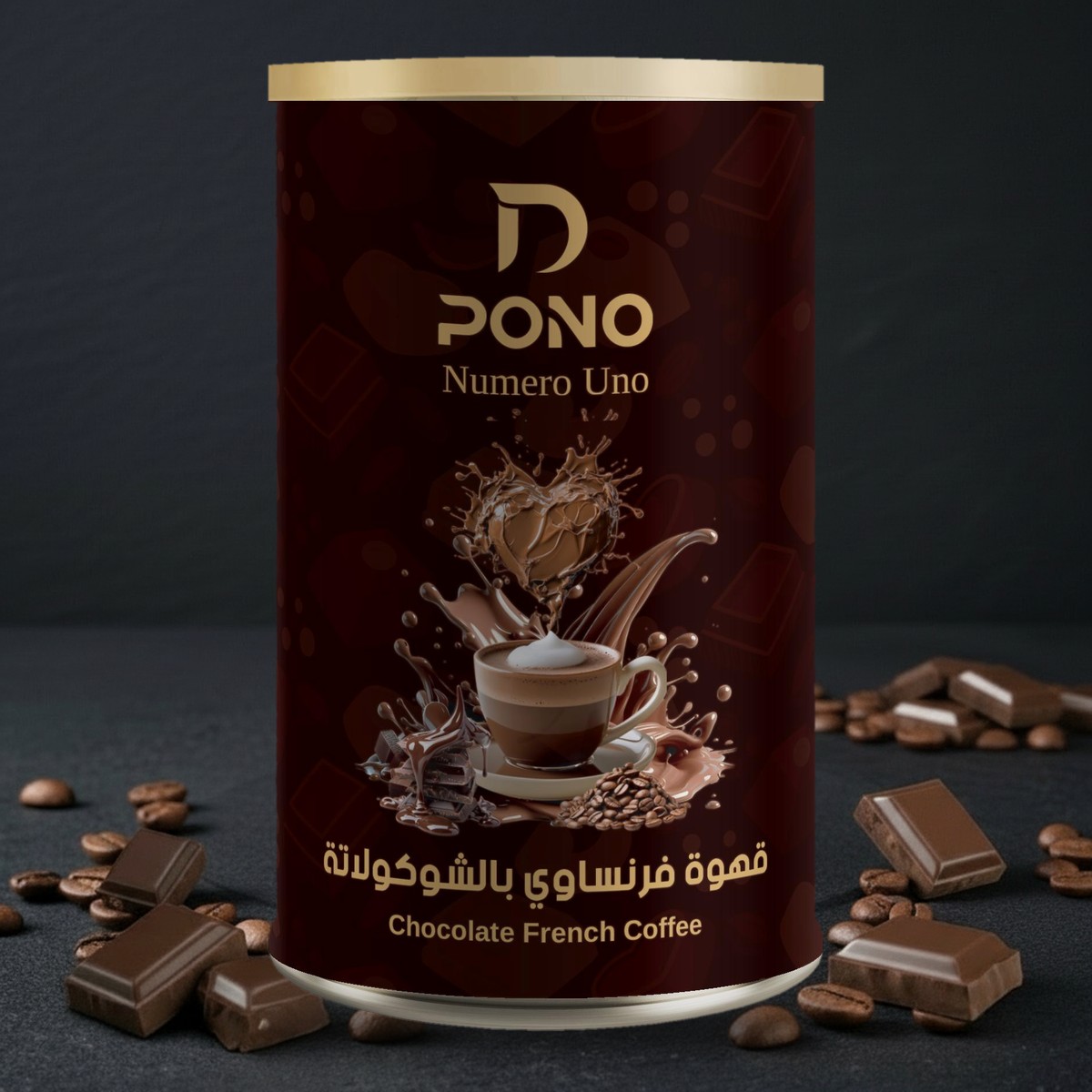 قهوة فرنساوي بالشوكولاتة | بن دي بونو 125 جم
